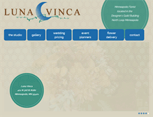Tablet Screenshot of lunavinca.com
